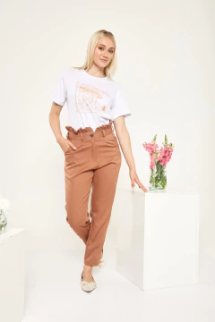 Remera Café Paris blanca en internet
