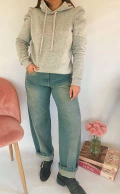 Buzo Rosalia gris melange