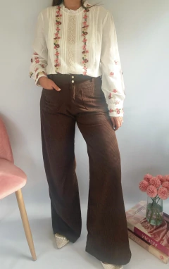 Pantalón Toffee chocolate - comprar online