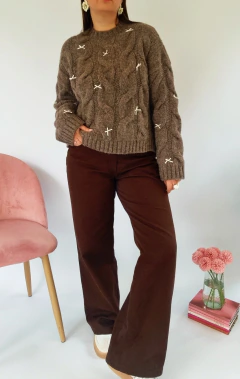 Pantalón Luisa chocolate - Maura