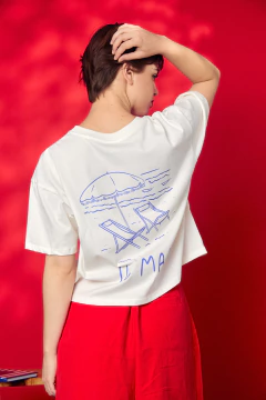 Remera Il Mare blanco - Maura