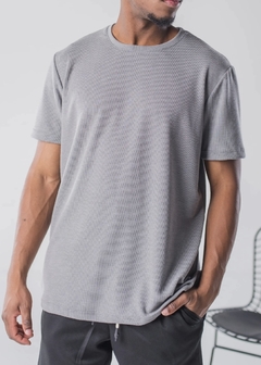 Remera Regular Morley Gris - comprar online