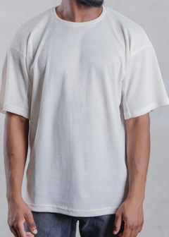 Remera Oversize Panal Crudo - comprar online