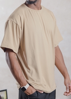 Remera Oversize Modal Camel - comprar online