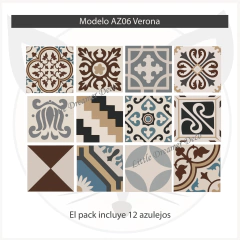 Azulejos autoadhesivos Modelo AZ06 Verona en internet