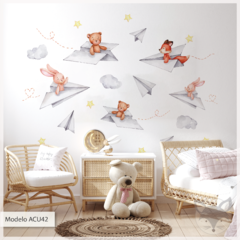 Modelo ACU42 Avioncitos de papel on internet