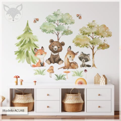 Modelo ACU48 Woodland I el Oso y el zorro - buy online