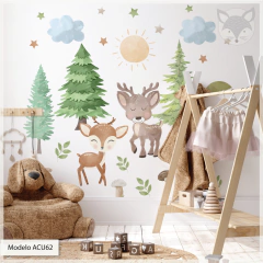 Modelo ACU62 Forest bambi acuarela en internet