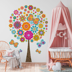 Modelo AI23 Arbol con flores rendondo