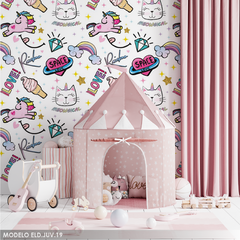 Modelo ELD.JUV.19 Love Arcoiris Caticorn Helados