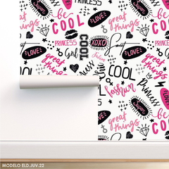 Modelo ELD.JUV.22 Cool pink and black