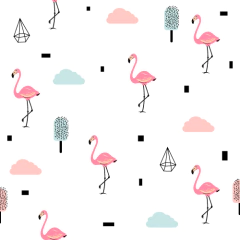 Modelo ELD.NOR.18 Flamencos y diamantes on internet