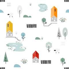 Modelo ELD.NOR.19 Scandi houses on internet