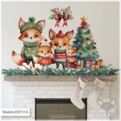 Modelo ESP111 Navidad Zorros