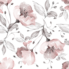 Modelo EW.FLOR.15 Anemone acuarelas rosadas - comprar online