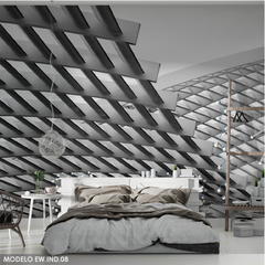 Modelo EW.IND.08 estructura metal