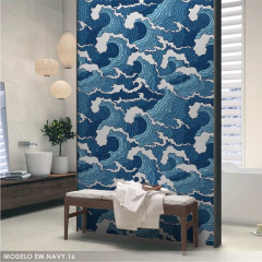 Modelo EW.NAVY.16 waves olas japonesas en internet