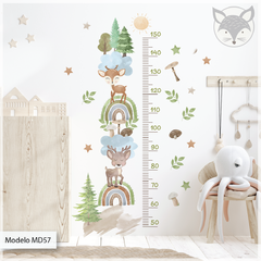 Modelo MD57 Bosque acuarela de Ciervos - Watercolor forest deers