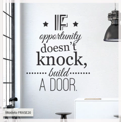 Frase20 Build a door