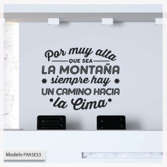 Frase53 Siempre hay un camino