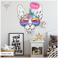 Modelo JVN16 Gato arcoiris