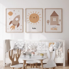 Laminas L01 Boho Decor I - 30x40 cm - Varias laminas para elegir! - Little Dreamer Deco - vinilos decorativos infantiles