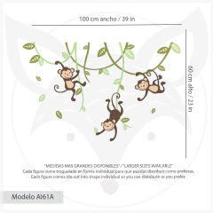 Modelo AI61 Monitos en Lianas on internet