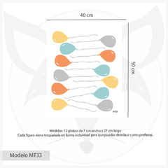 Modelo MT33 - Globos en internet