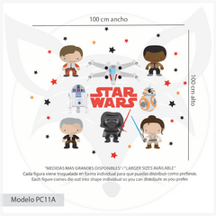 Star Wars Wall Decal - Modelo Pc11 - buy online