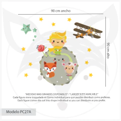 Little Prince Inspired Wall Decal for Kids - Modelo Pc27 - buy online