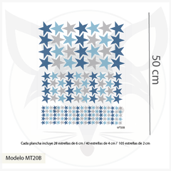 MT20M - Estrellitas Capuccino / Beige / Gris - Mix medidas on internet