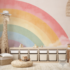 Mural Infantil Vinilo Arcoíris Suave, Modelo MUI102 - comprar online