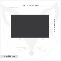 Mural pizarra por metro - Little Dreamer Deco - vinilos decorativos infantiles