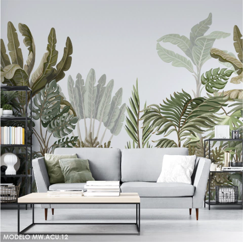 Botanical Design for Modern Living Rooms - Model MW.ACU.12