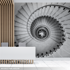 Spiral staircase design wall mural, MW.ARQ.04