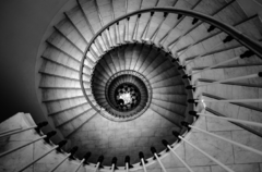 Spiral staircase design wall mural, MW.ARQ.04 - buy online
