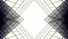 Glass architecture abstract lines wall mural, MW.ARQ.07 - buy online