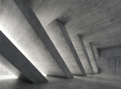 Mural de concreto industrial estilo brutalista, MW.ARQ.14 - comprar online