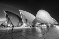 Mural de la Ópera de Sídney nocturna en alta resolución, MW.ARQ.16 - comprar online