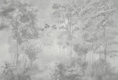Botanical Forest Vinyl Wall Mural – Peel and Stick MW.BOT.01 - (copia) - online store