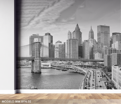 Puente de Brooklyn mural urbano, MW.BYN.02 - comprar online