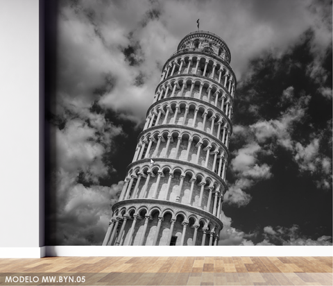 Leaning Tower of Pisa architectural mural, MW.BYN.05 - buy online