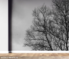 Minimalist tree natural mural, MW.BYN.10