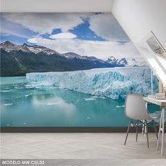 Mural de Vinilo Glaciar Perito Moreno, Argentina - MW.CIU.02