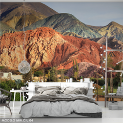 Mural de Vinilo Cerro de los Siete Colores, Argentina - MW.CIU.04