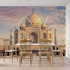 Taj Mahal at Sunrise Vinyl Mural, India - MW.CIU.18