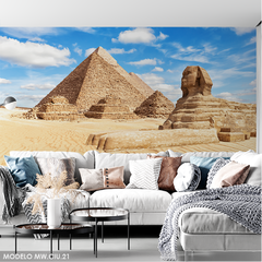 Mural Fotográfico Pirámides de Egipto, Vinilo Decorativo MW.CIU.21 - comprar online