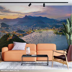 Mural Fotográfico Río de Janeiro, Vista Panorámica, Vinilo Decorativo MW.CIU.22