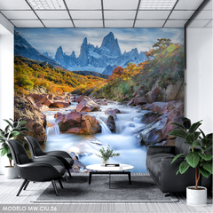 Mural Fotográfico Monte Fitz Roy, Patagonia, Vinilo Decorativo MW.CIU.26