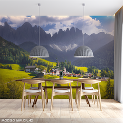 Mural fotográfico Alpes Dolomitas Italia, MW.CIU.42